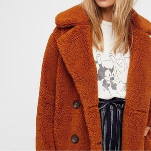 Free people Tessa Teddy  jacket